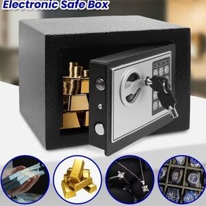 Black Digital Safe with Keypad